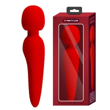 Stymulator Łechtaczki Meredith Red Pretty Love Czerwony | 100% ORYGINAŁ| DYSKRETNA PRZESYŁKA